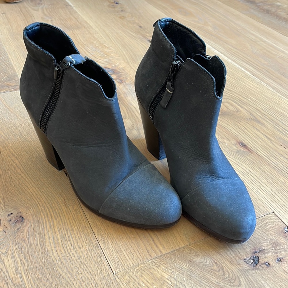 Rag And Bone Bootie Gray Size 38 - image 1
